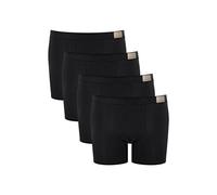 sloggi Boxershort 4er Pack Herren Baumwolle schwarz, XL