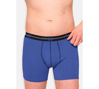 sloggi Boxershorts im 4er-Pack Herren Baumwolle blau, L