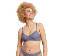 Sloggi Bügelloser BH ''Adapt'' in Blaugrau - Größe XS Plus | Damen Bhs