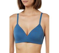 Sloggi Bügelloser BH in Blau - Größe 85C | Damen Bhs