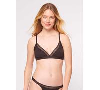 Sloggi Damen GO Ribbed Bralette, Black, XS