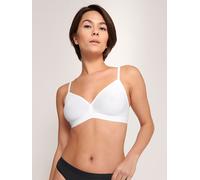 Sloggi Bügelloser BH "Sensual Fresh" in Weiß - Größe XS | Damen Bhs