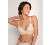 Sloggi Bügelloser BH "Soft Adapt" in Creme - Größe XL | Damen Bhs