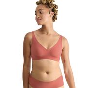 Sloggi Bügelloser BH "Zero Feel 2.0" in Terrakotta - Größe L_Plus | Damen Bhs