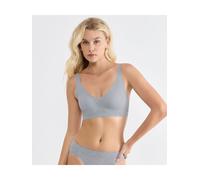 Sloggi Bügelloser BH ''Zero Feel'' in Grau - Größe S | Damen Bhs