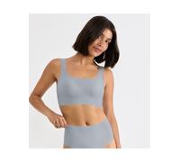 Sloggi Bustier "Zero Feel" in Grau - Größe XL | Damen Bhs