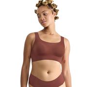 Bustier SLOGGI "ZERO Feel 2.0 Top" Gr. M, N-Gr, braun (burnt henna) Damen BHs (99340801-M) burnt henna