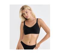 Bralette SLOGGI "ZERO Feel Air Bralette", Damen, Gr. L, N-Gr, schwarz, Single Jersey, Obermaterial: 83% Polyamid, 17% Elasthan, BHs Bralette, atmungskativ und unsichtbar (15839541-L) schwarz