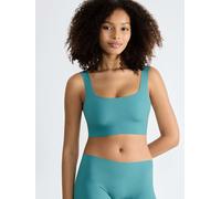 Sloggi Bustier "Zero Feel" in Türkis - Größe L | Damen Bhs