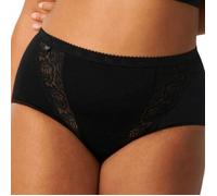 Sloggi Chic Lace Maxi Schwarz Baumwolle 38 Damen