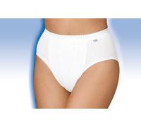 Sloggi Control Damen Tagwäsche Slip (ohne Bein) Taille white Liebestöter-Optik - 42
