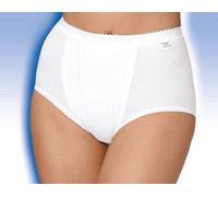 Sloggi Control Damen Tagwäsche Slip (ohne Bein) Taille white mit Spitzenbordüre 40