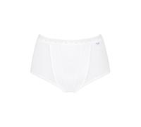 Sloggi Control Damen Tagwäsche Slip (ohne Bein) Taille white mit Spitzenbordüre 40