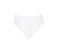 Sloggi Control Damen Tagwäsche Slip (ohne Bein) Taille white Liebestöter-Optik 42