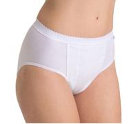 Sloggi Control Damen Tagwäsche Slip (ohne Bein) Taille white Liebestöter-Optik 40
