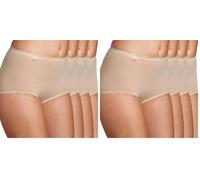 Sloggi Damen Basic+ Maxi 4P Slip, Skin, 52