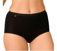 Sloggi Damen Basic Maxi Schwarz Baumwolle 48 Damen