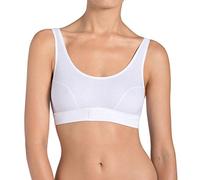 Sloggi Damen BH Double Comfort Top, ohne Bügel, ohne Polsterung, Pull-On, 42, Weiß
