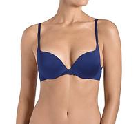 Sloggi Damen BH mit Bügel Wow Lace WHU (70C, Blau (19))