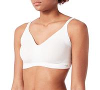 Sloggi Damen BH Zero Microfibre 2.0 H Bralette, ohne Bügel, mit Polsterung, Pull-On, XL, Angora