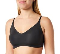 Sloggi Damen BH Zero Microfibre 2.0 H Bralette, ohne Bügel, mit Polsterung, Pull-On, XL, Schwarz