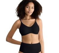 Sloggi Soft-BH GO DAILY Cotton mit verstellbaren Trägern, Black, Größe XL