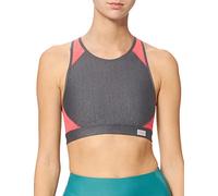 Sloggi Damen Bustier women mOve FLY Top 10189902, Einfarbig, Gr. 44 (Herstellergröße: L), Mehrfarbig (Orange - Dark Combination M018)