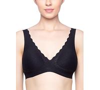 Sloggi Bralette-BH Zero Feel Lace XS, Normalgrößen schwarz Damen BHs ohne Bügel Damenwäsche XS, Normalgrößen schwarz