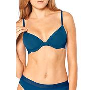 Sloggi Damen Ever Fresh Bügel-BH, gepolstert, Halbschale Gr. 75E , Lagoon Blue
