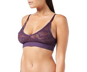 Sloggi Damen GO Allround Lace Bralette Bustier, Plum, One