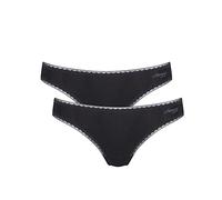 sloggi Brazils im 2er-Pack Damen schwarz, XS