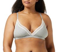 Sloggi Damen GO Ribbed Bralette Bustier, Medium Grey Melange, M