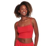 Sloggi Damen GO Ribbed Crop top, Campari, S