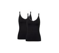 Sloggi Damen GO Shirt 01 C2P, Black, S