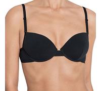 Sloggi Damen Halbschalen BH 24/7 Cotton WHP, Gr. 70C, Schwarz (Black 04)