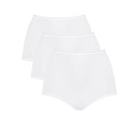 Sloggi Maxi-Slip Cotton weiß 3er Pack Gr. 42