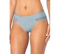 Sloggi Damen Panties S Silhouette High Leg Brief 10186104, Einfarbig, Gr. 44, Blau (Celestial Blue 7215)
