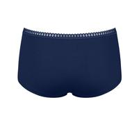 Sloggi Damen Pantys, 3er Pack - GO Crush Short C3P, Unterhose, Stretch-Baumwolle M Blau