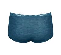 Sloggi Damen Pantys, 3er Pack - GO Crush Short C3P, Unterhose, Stretch-Baumwolle XL Blau