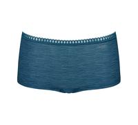 Sloggi Damen Pantys, 3er Pack - GO Crush Short C3P, Unterhose, Stretch-Baumwolle XXL Blau