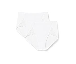 Sloggi Damen Pure Sense Luxe H Maxi C2p Taillenslip, Weiß, 46 EU