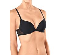 Sloggi Damen Push-Up BH Zero Lace WHUM, Schwarz (Black 0004), Gr. 75