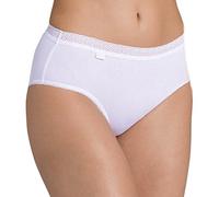 Sloggi Damen Slip EverNew Lace Midi, Weiß (White 03), Gr. 38