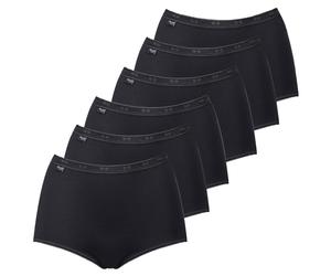 Sloggi Damen Slip Maxi, 6er Pack - Basic+, einfarbig