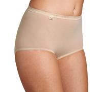 Sloggi Damen Slip Maxi, 6er Pack - Basic+, einfarbig 52 Beige