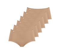 6er Pack sloggi Slips 24/7 Cotton Midi Beige, 48, -6239/SN brush
