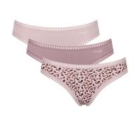 Sloggi Damen Slips, 3er Pack - GO Crush Mini C3P, Unterhose, Stretch-Baumwolle XS Rosa