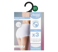 Sloggi 3P Pearl Maxi Weiß Baumwolle 40 Damen