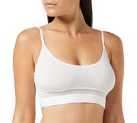sloggi Damen Ever Fresh Crop Top Bustier, White, XS
