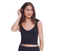 Sloggi Damen Sloggi Ever Infused Aloe Crop Top, Black, XL